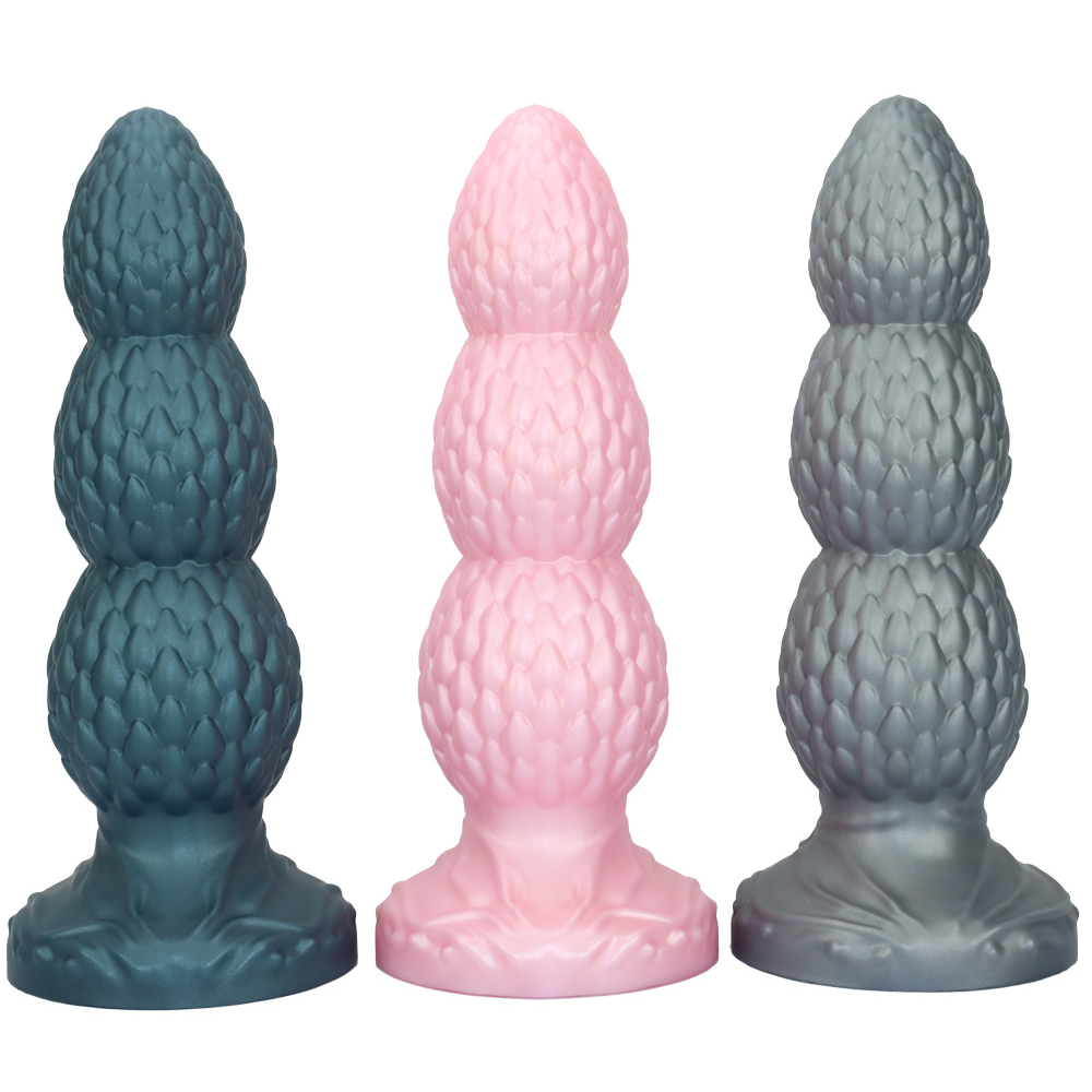 Deep Big Dilator Butt Plug - Silicone