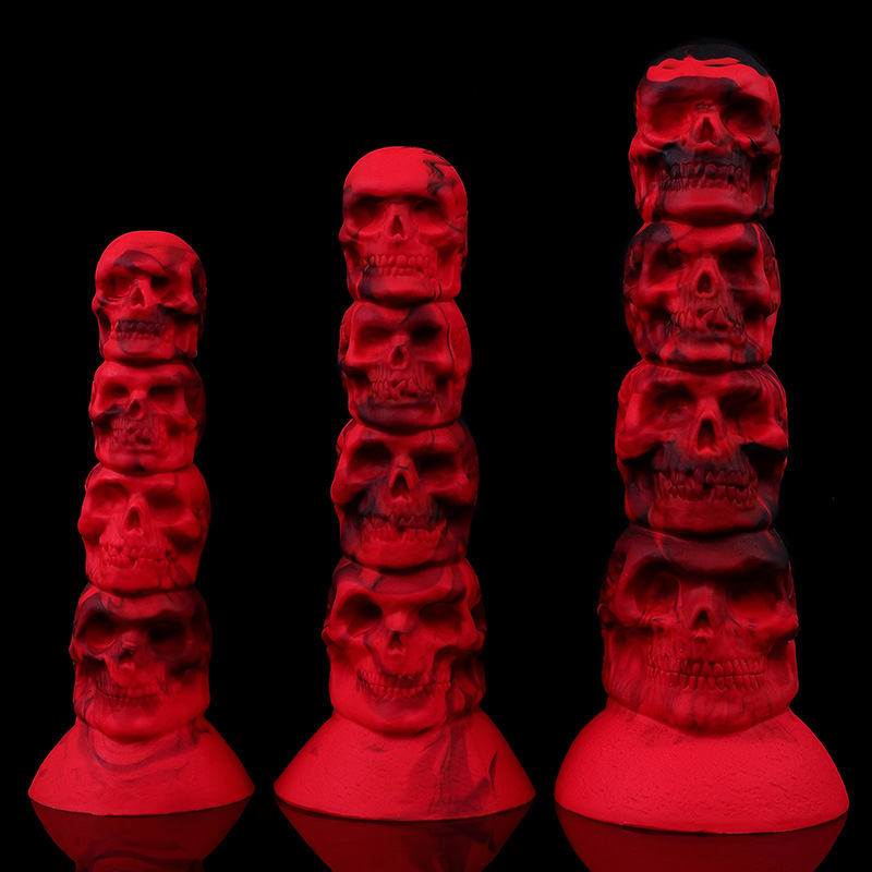 Spooky Scary Skeletons Anal Beads