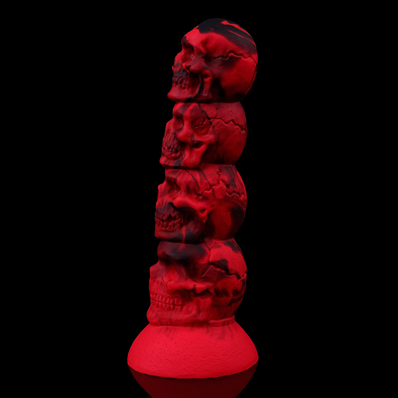 (image for) Spooky Scary Skeletons Anal Beads