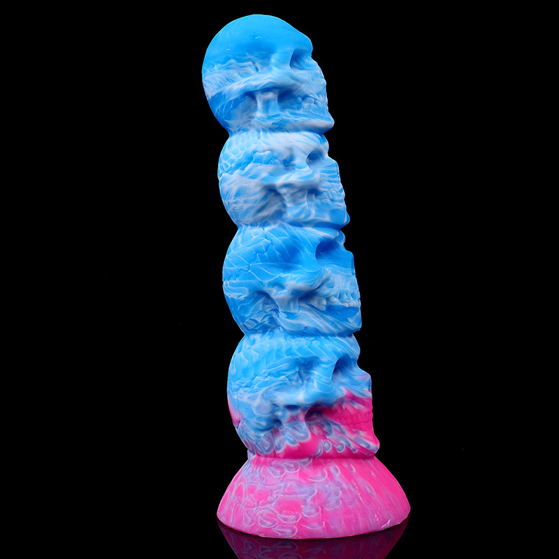 (image for) Spooky Scary Skeletons Anal Beads