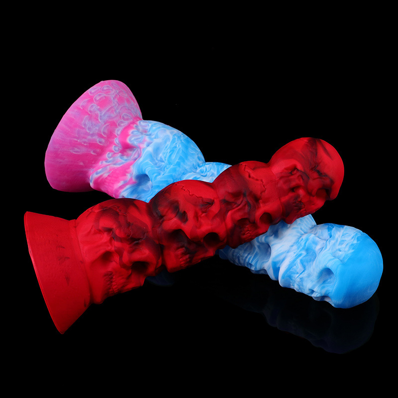(image for) Spooky Scary Skeletons Anal Beads