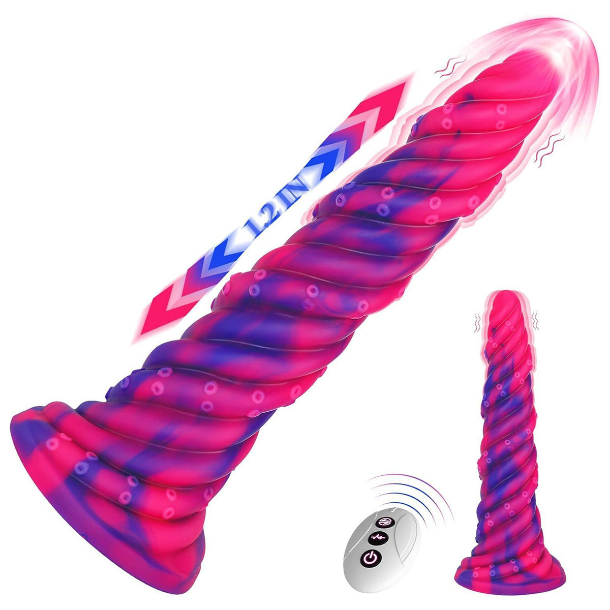 Monster Tentacle Thrusting Butt Plug