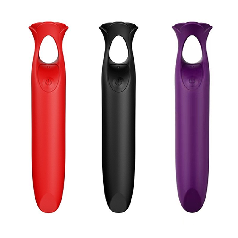 (image for) Rose Mini Vibrator Bullet with Lipstick Shape