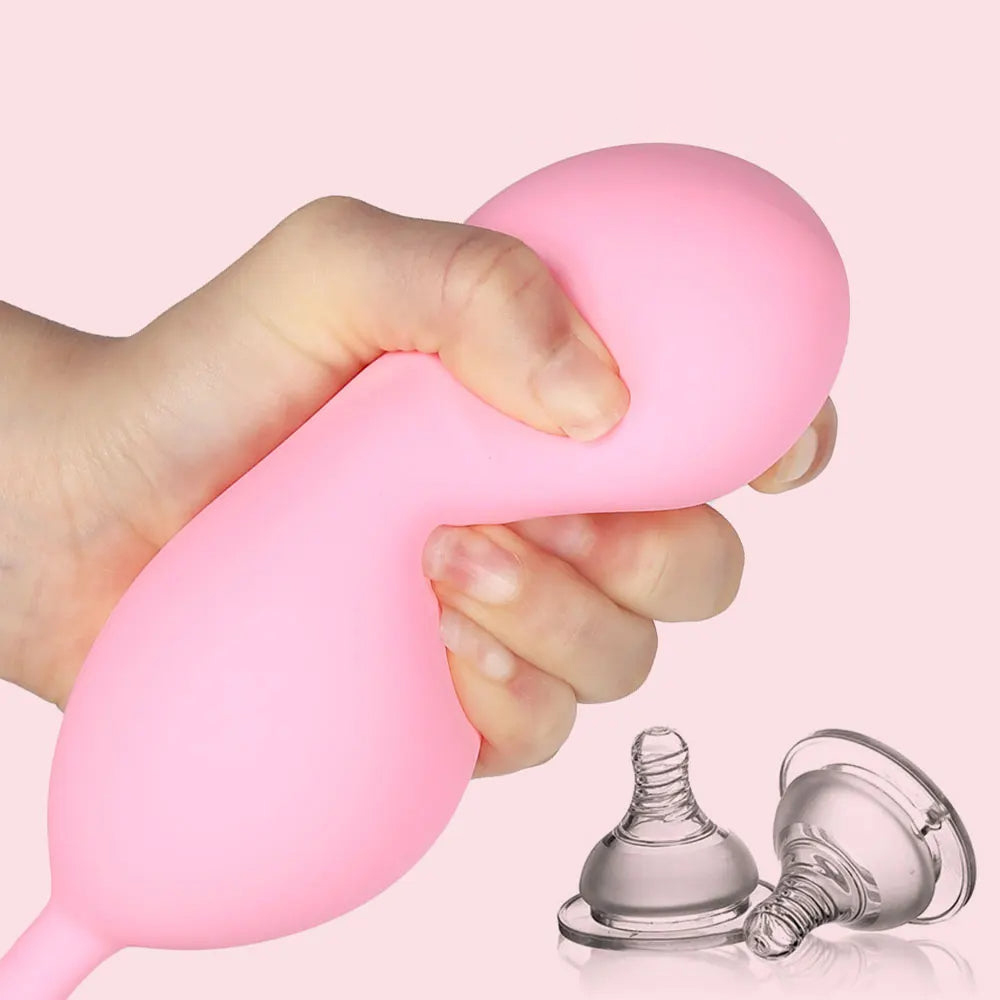 (image for) Inflatable Egg Vibrator Butt Plug