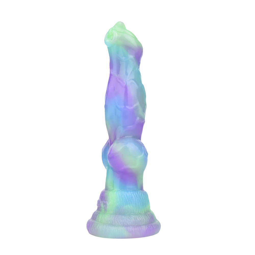 (image for) Luminous 7.1 Inches Silicone Dog Dildo