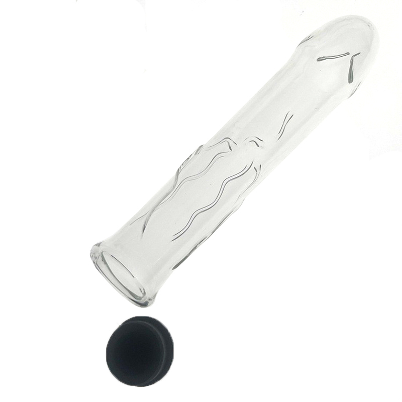 (image for) Hollow Water-filled Heated Glass Dildo