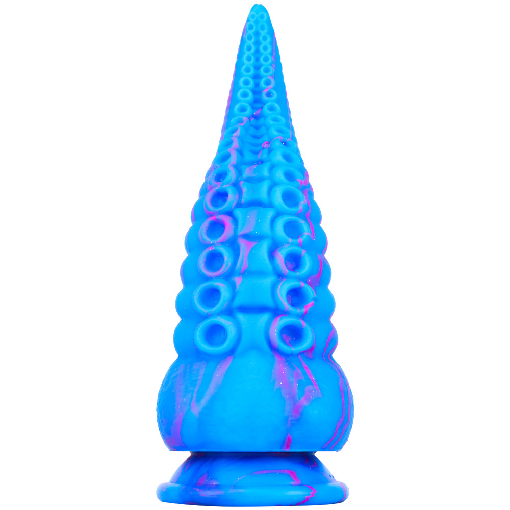 (image for) Octopus Tentacle Shape Flexible Silicone Dildo