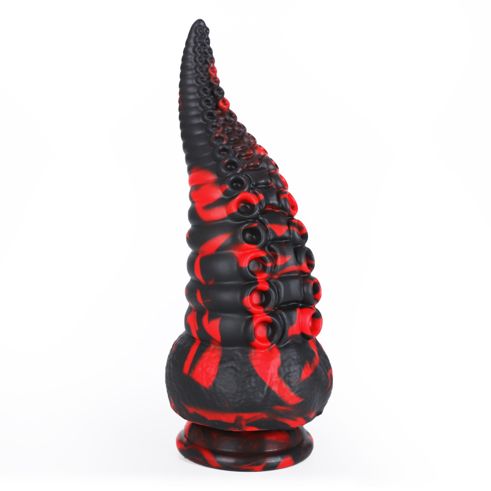(image for) Octopus Tentacle Shape Flexible Silicone Dildo
