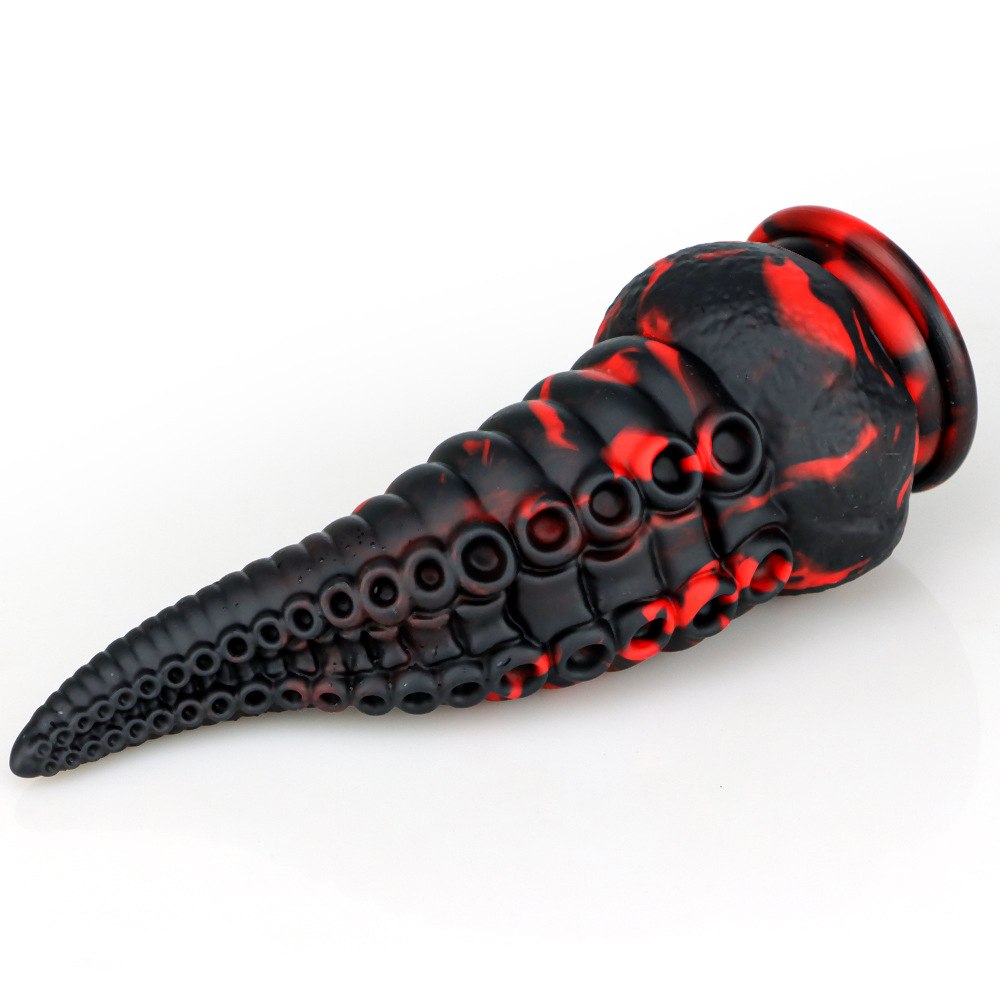 (image for) Octopus Tentacle Shape Flexible Silicone Dildo