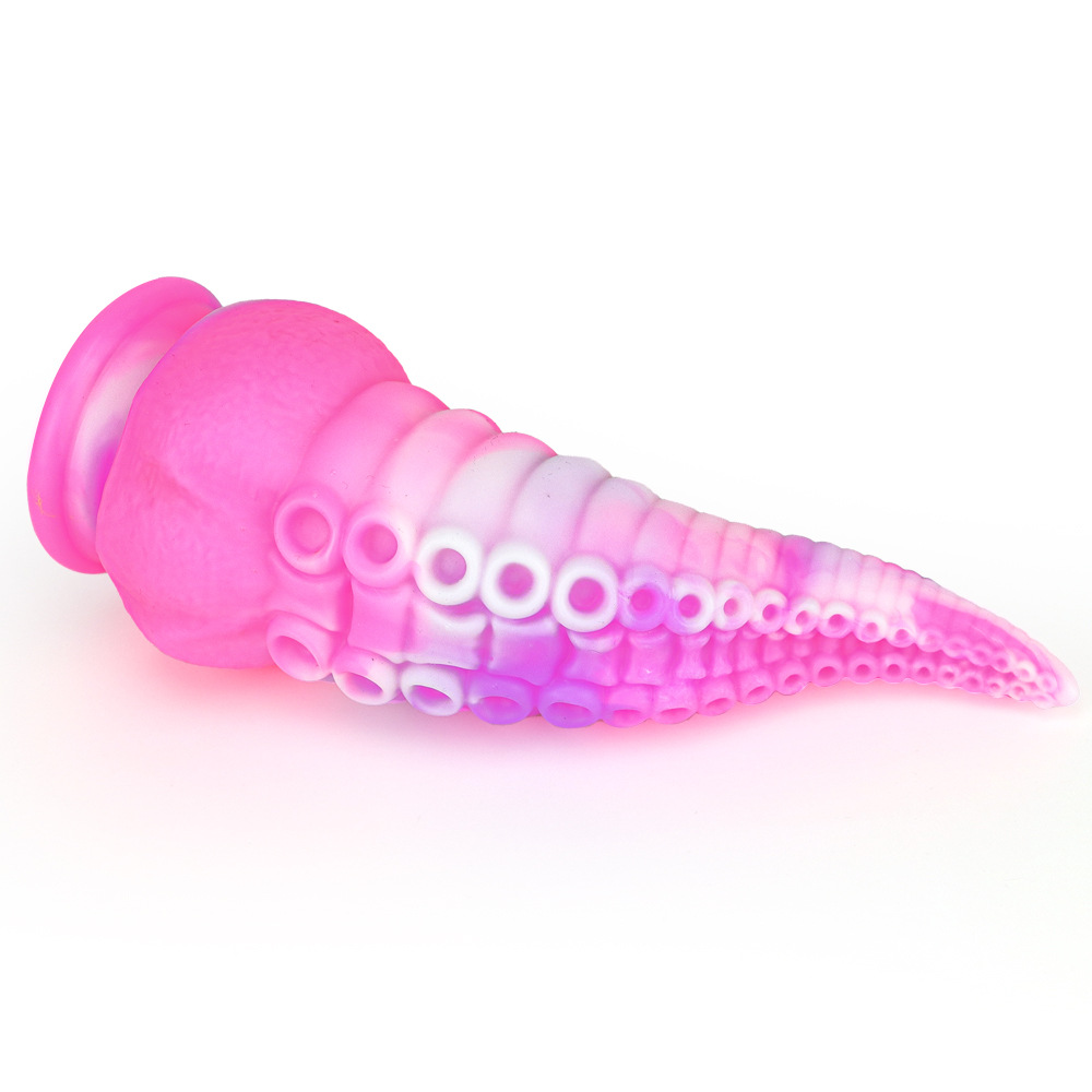 (image for) Octopus Tentacle Shape Flexible Silicone Dildo