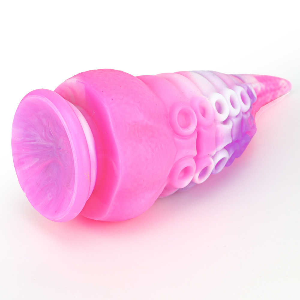 (image for) Octopus Tentacle Shape Flexible Silicone Dildo