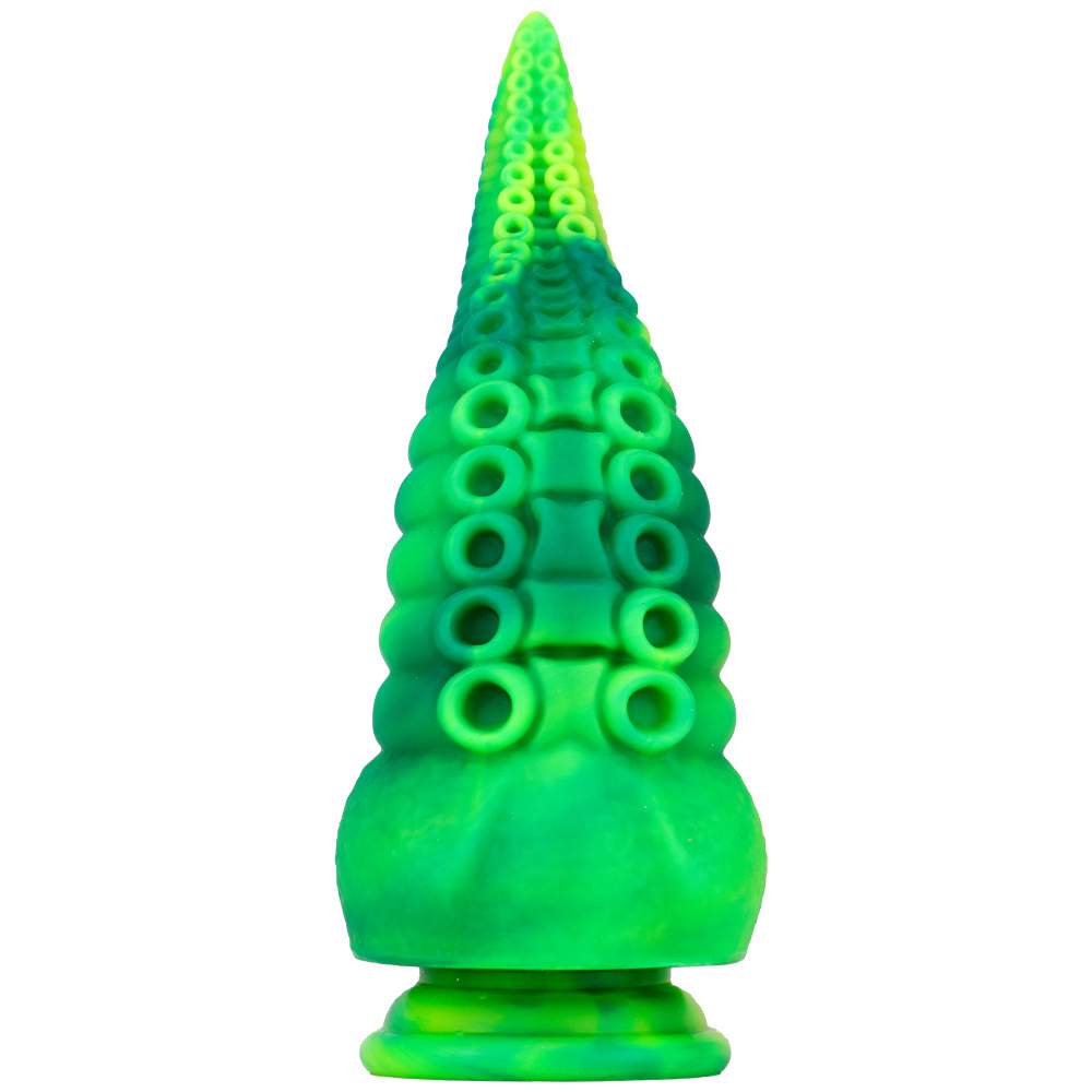 (image for) Octopus Tentacle Shape Flexible Silicone Dildo
