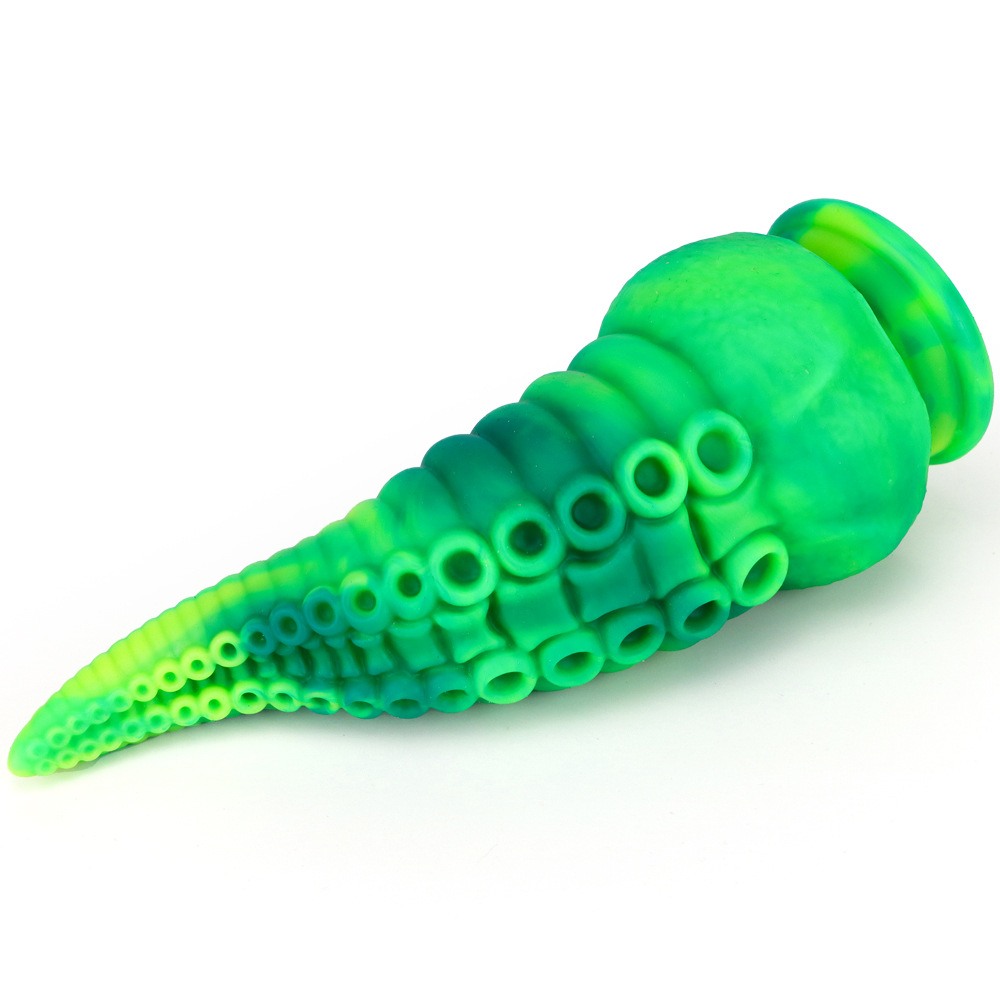 (image for) Octopus Tentacle Shape Flexible Silicone Dildo