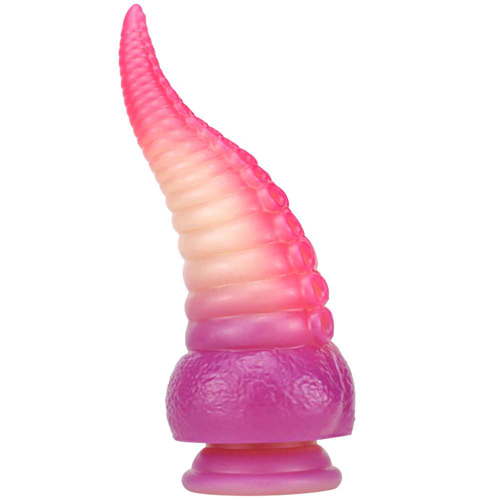 (image for) Ombre Octopus Tentacle Thick Dildo Animal