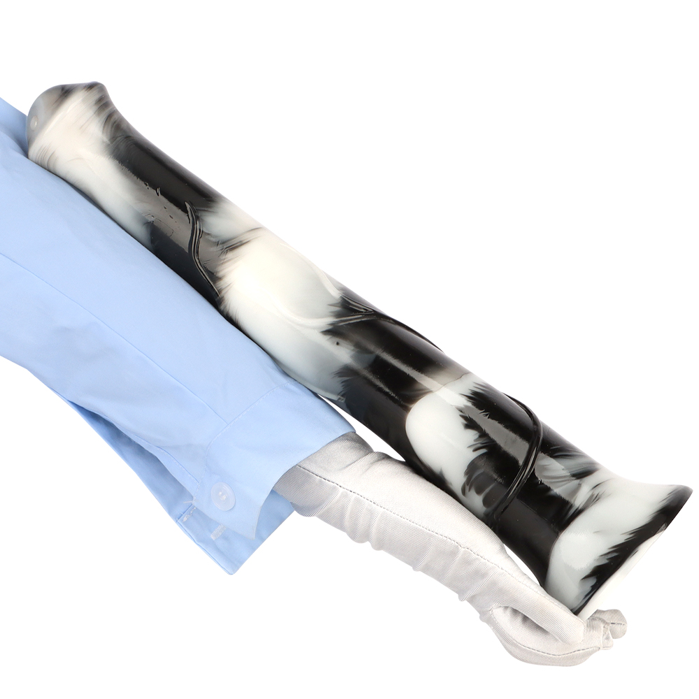 (image for) Black and White Silicone Horse Dildo 01