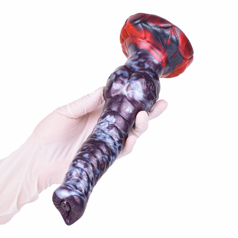 (image for) Alien Beast Night Elf 9.25" Dildo - N
