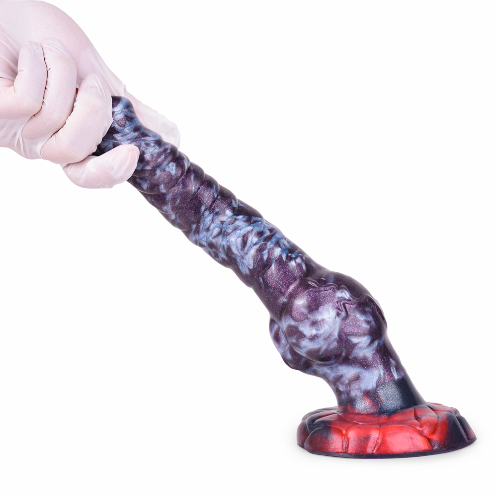 (image for) Alien Beast Night Elf 9.25" Dildo - N