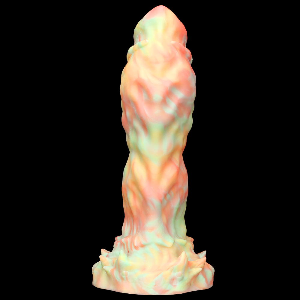 (image for) Leopard Color Mixing Silicone Dildo