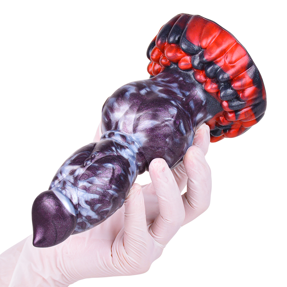 (image for) Alien Beast Night Elf 7.99" Dildo - T
