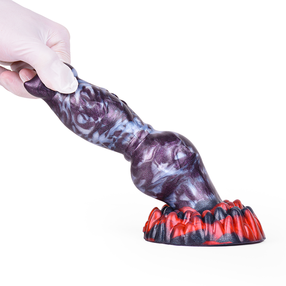 (image for) Alien Beast Night Elf 7.99" Dildo - T