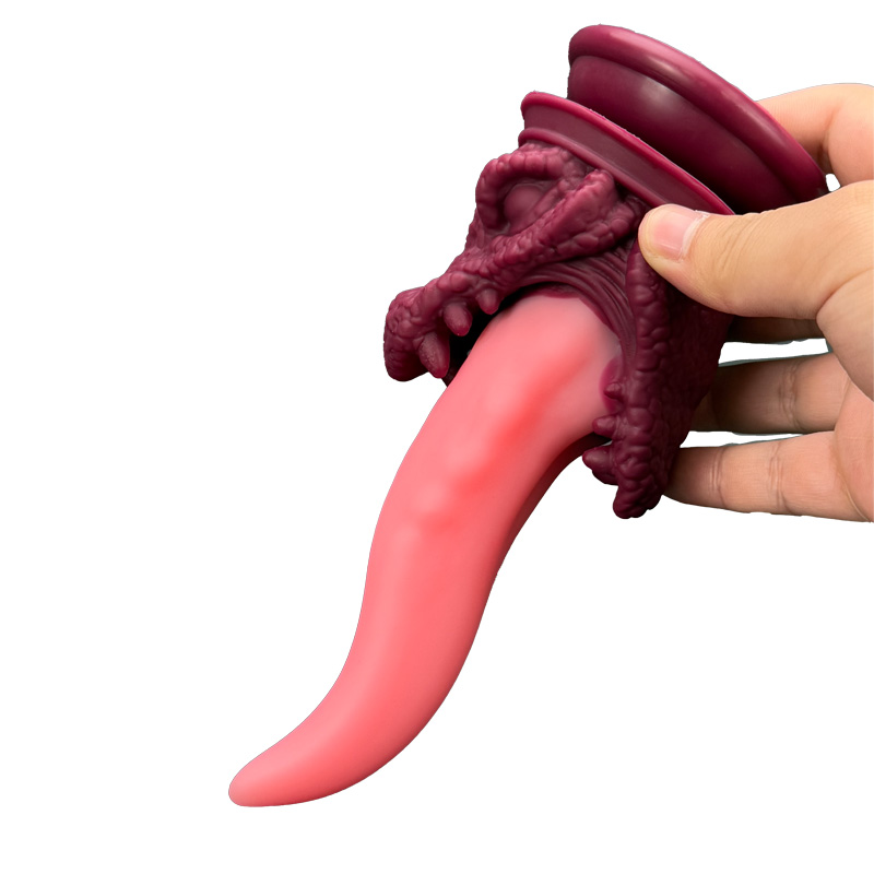 (image for) Ladon's Dragon Roar Tongue Dildo