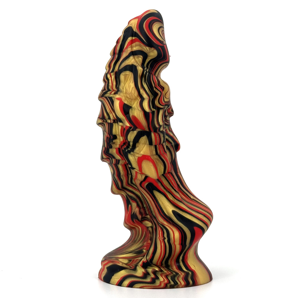 (image for) Unicorn Mixed Color Lifelike Silicone Dildo
