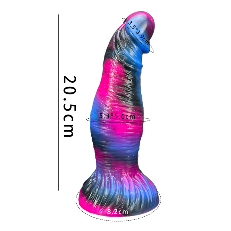 (image for) Forest Realistic Colorful Dildo