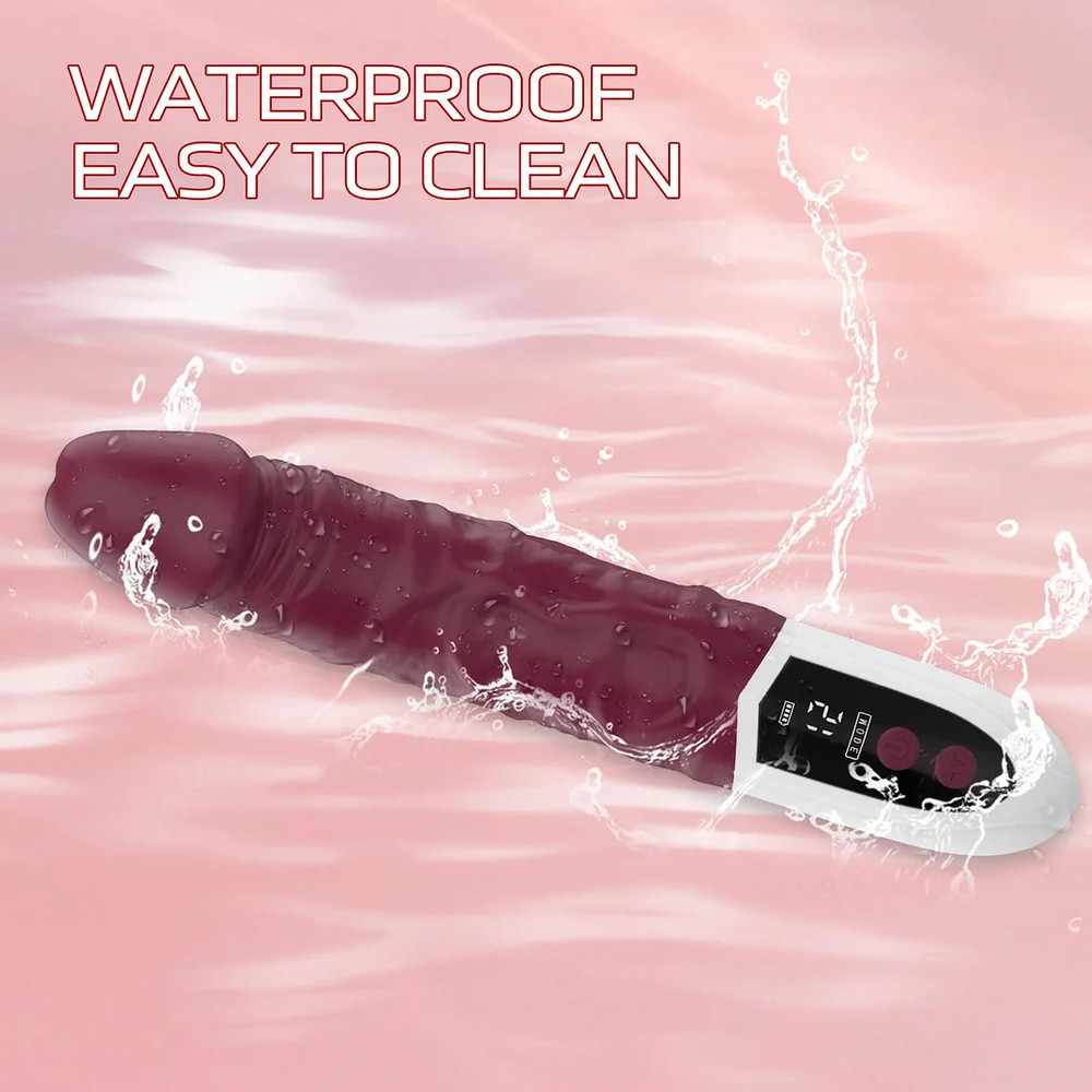 (image for) LCD Display Realistic G-Spot Vibrator