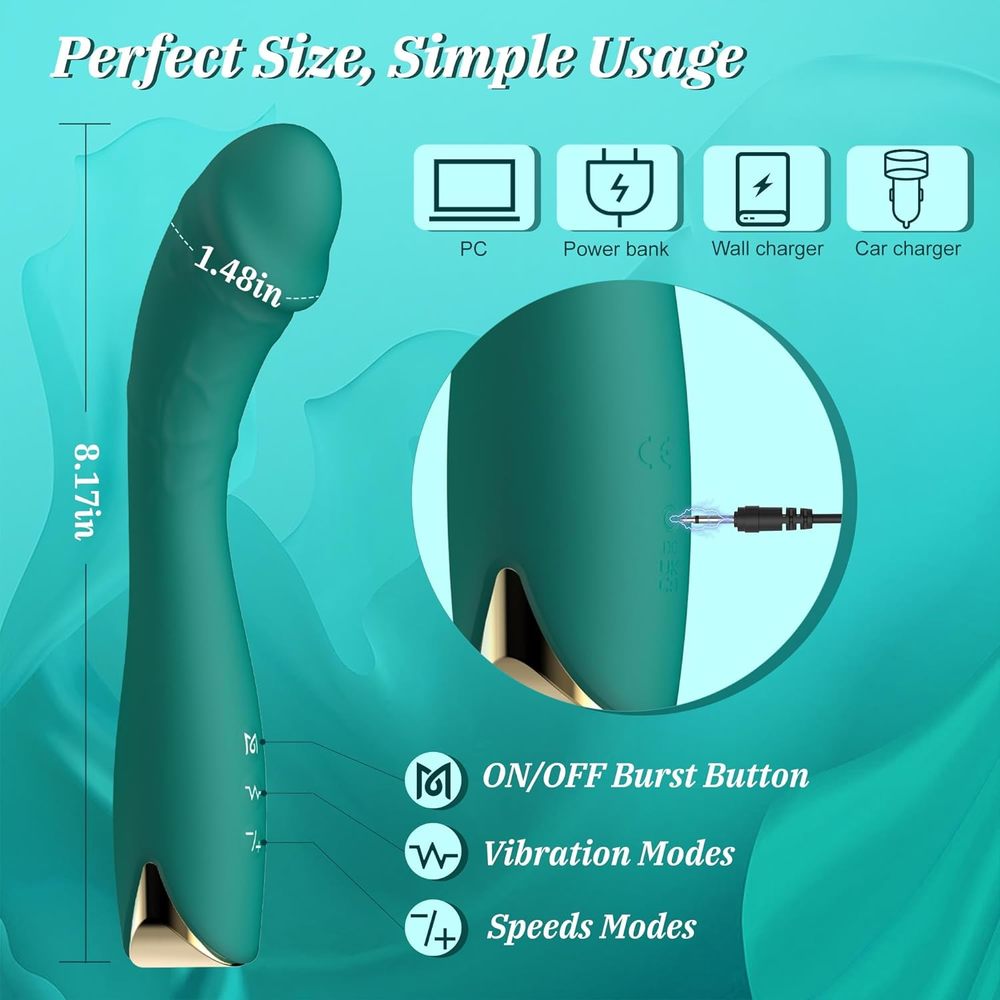 (image for) Vido G-spot Vibrator Dildo