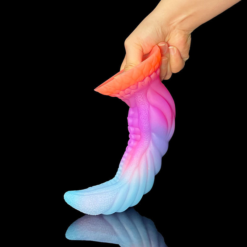 (image for) Luminous Silicone Octopus Tentacle Fantasy Soft Dildo