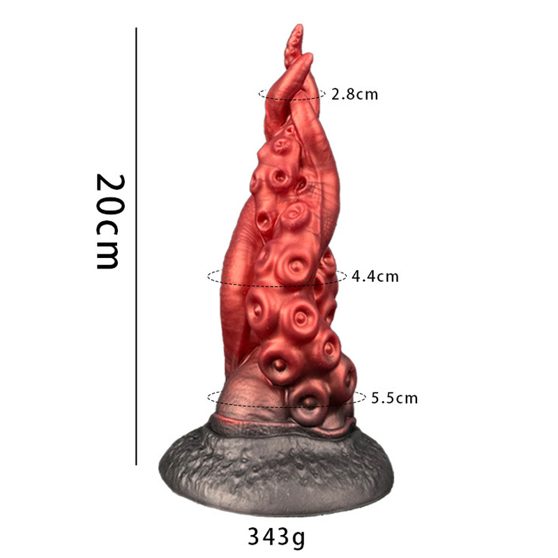 (image for) Multi Color Octopus Monste Butt Plug