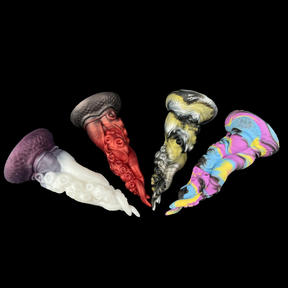 (image for) Multi Color Octopus Monste Butt Plug