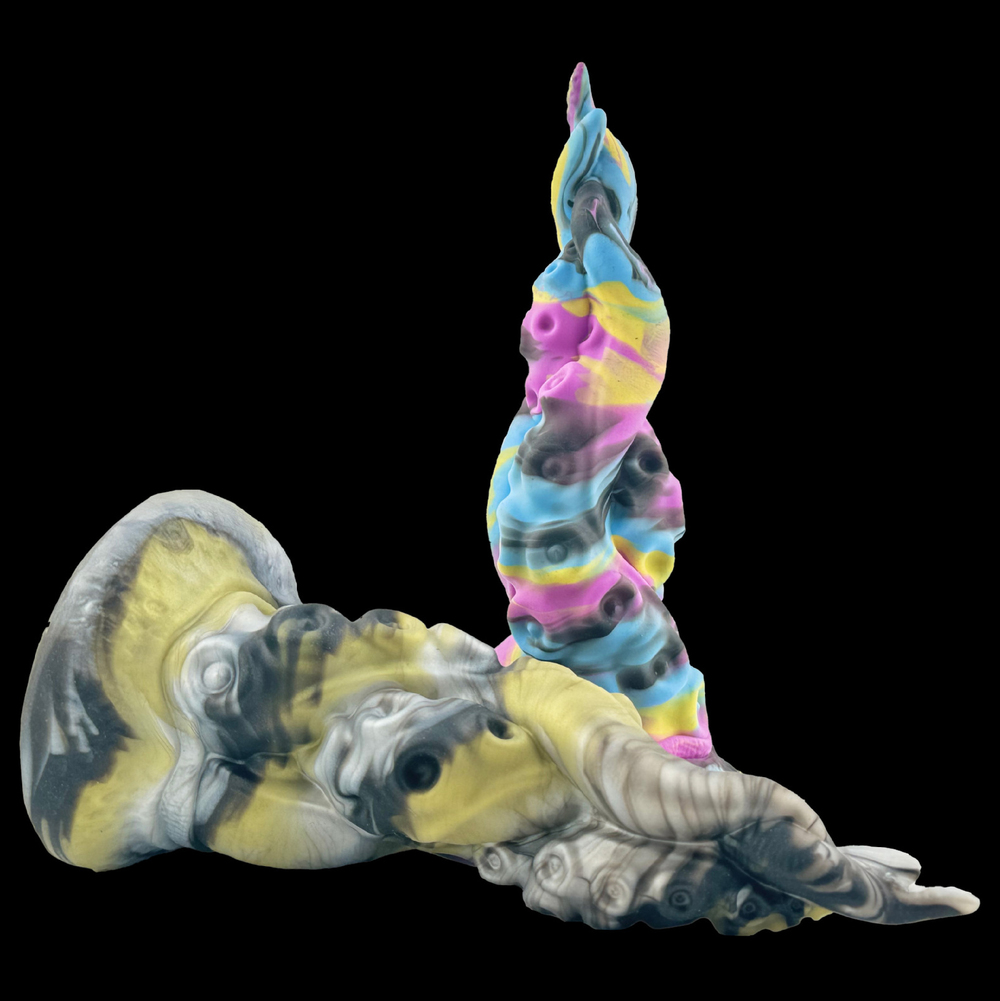 (image for) Multi Color Octopus Monste Butt Plug
