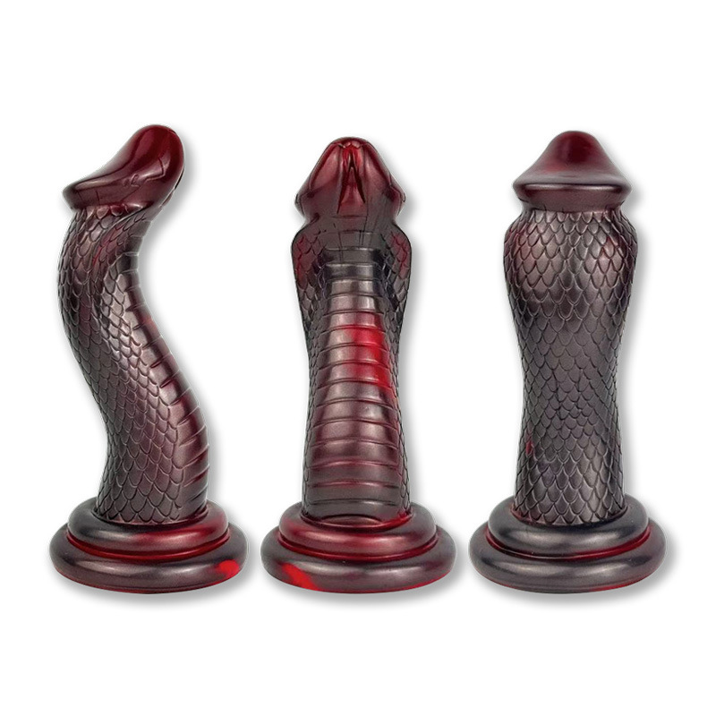 (image for) King Cobra Silicone Dildo