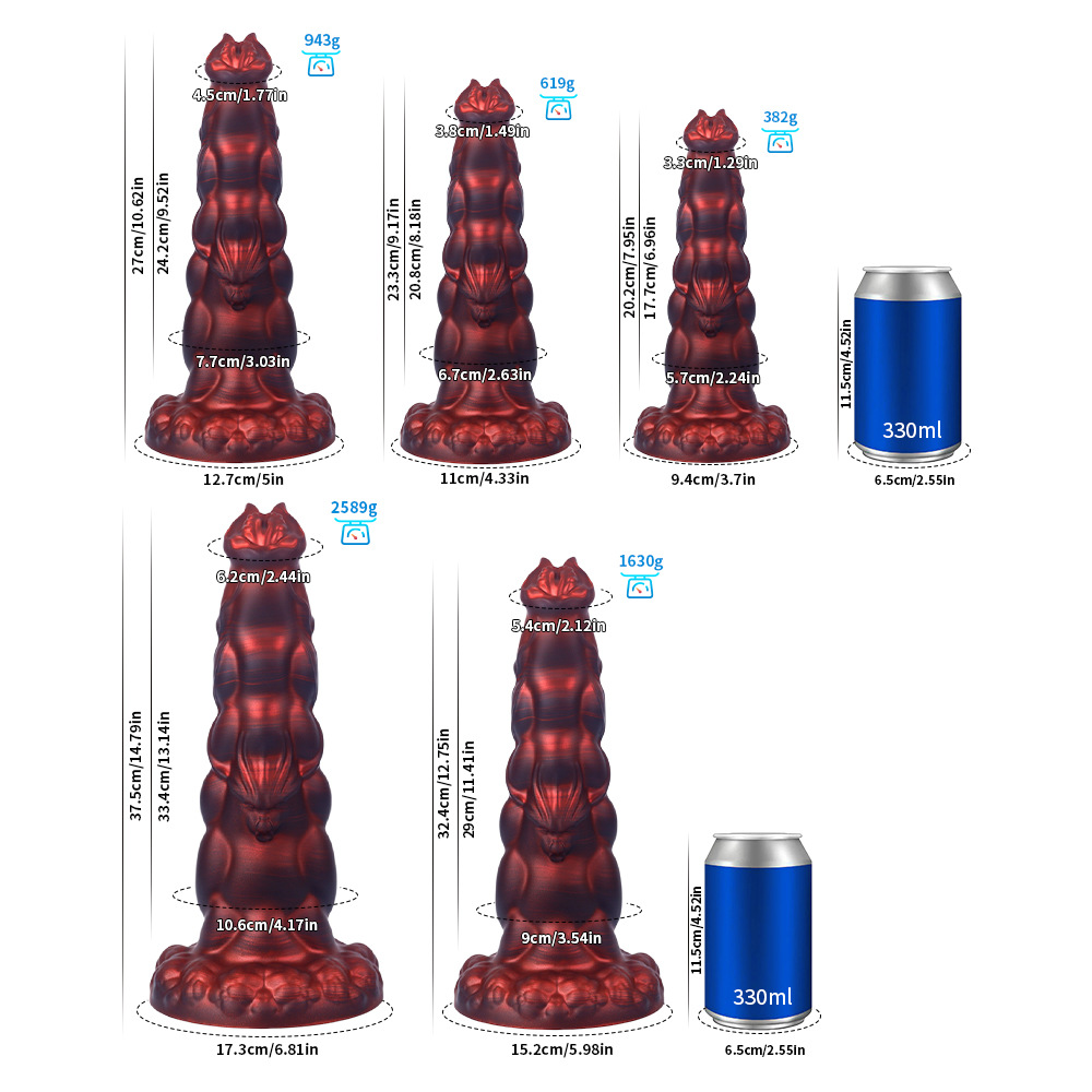 (image for) Big Dragon Knot Dildo