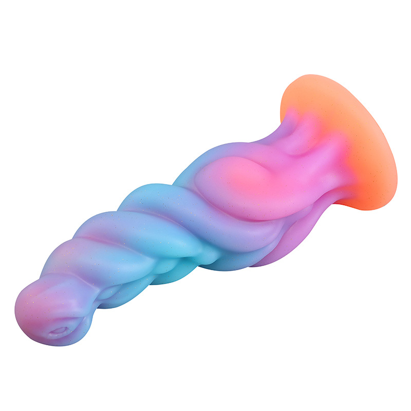 (image for) Colorful Silicone Seahorse Butt Plug