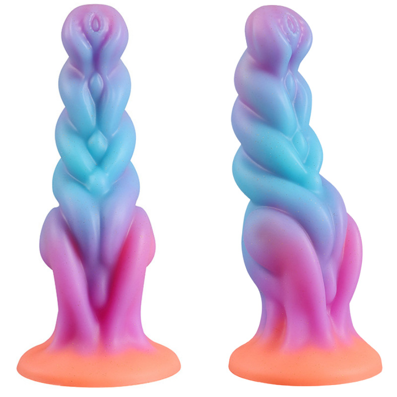 (image for) Colorful Silicone Seahorse Butt Plug