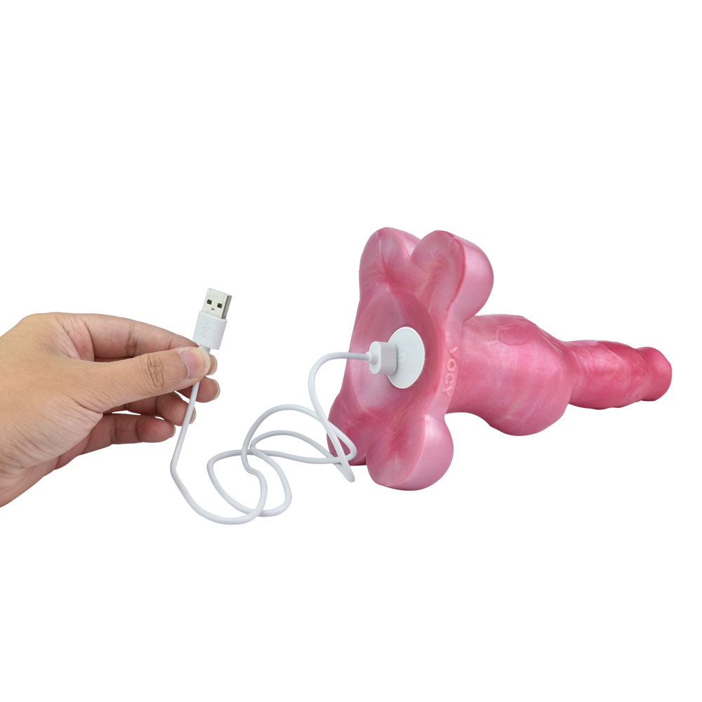 (image for) Liquid Silica Gel Alien Vibration Dildo - 11