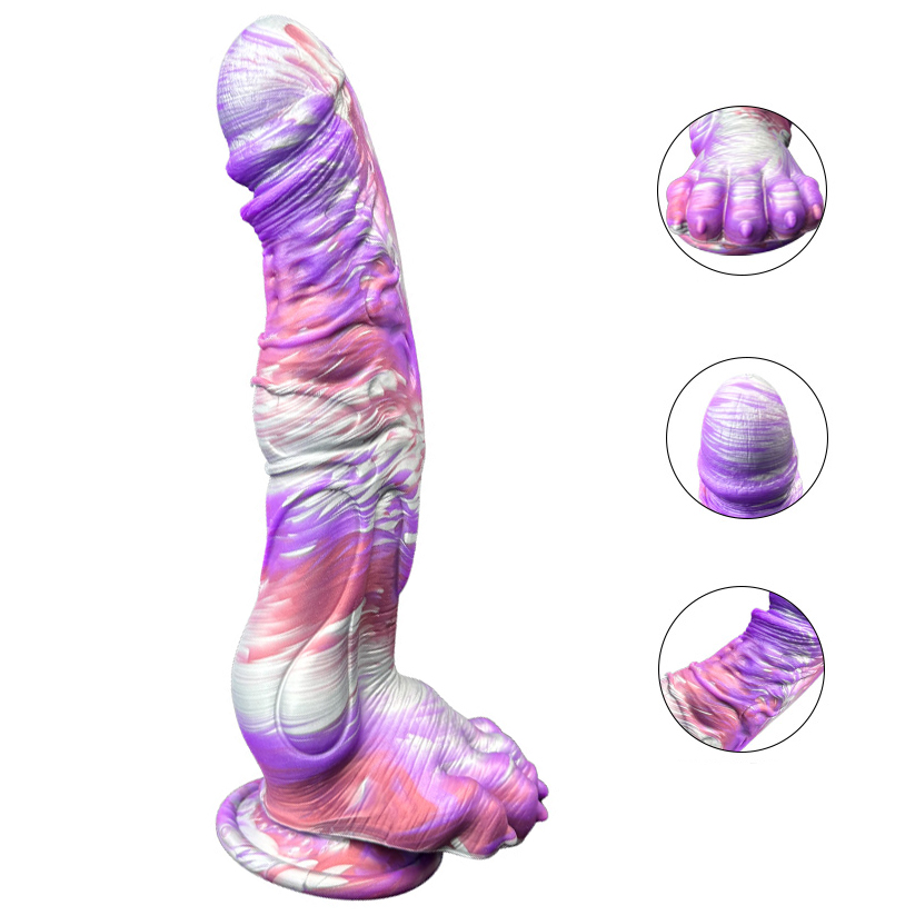 Magic Claw Colorful Alien Dildo
