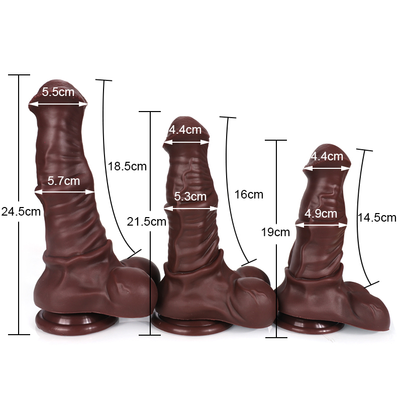 (image for) Realistic Horse Fantasy Silicone Giant Dildo