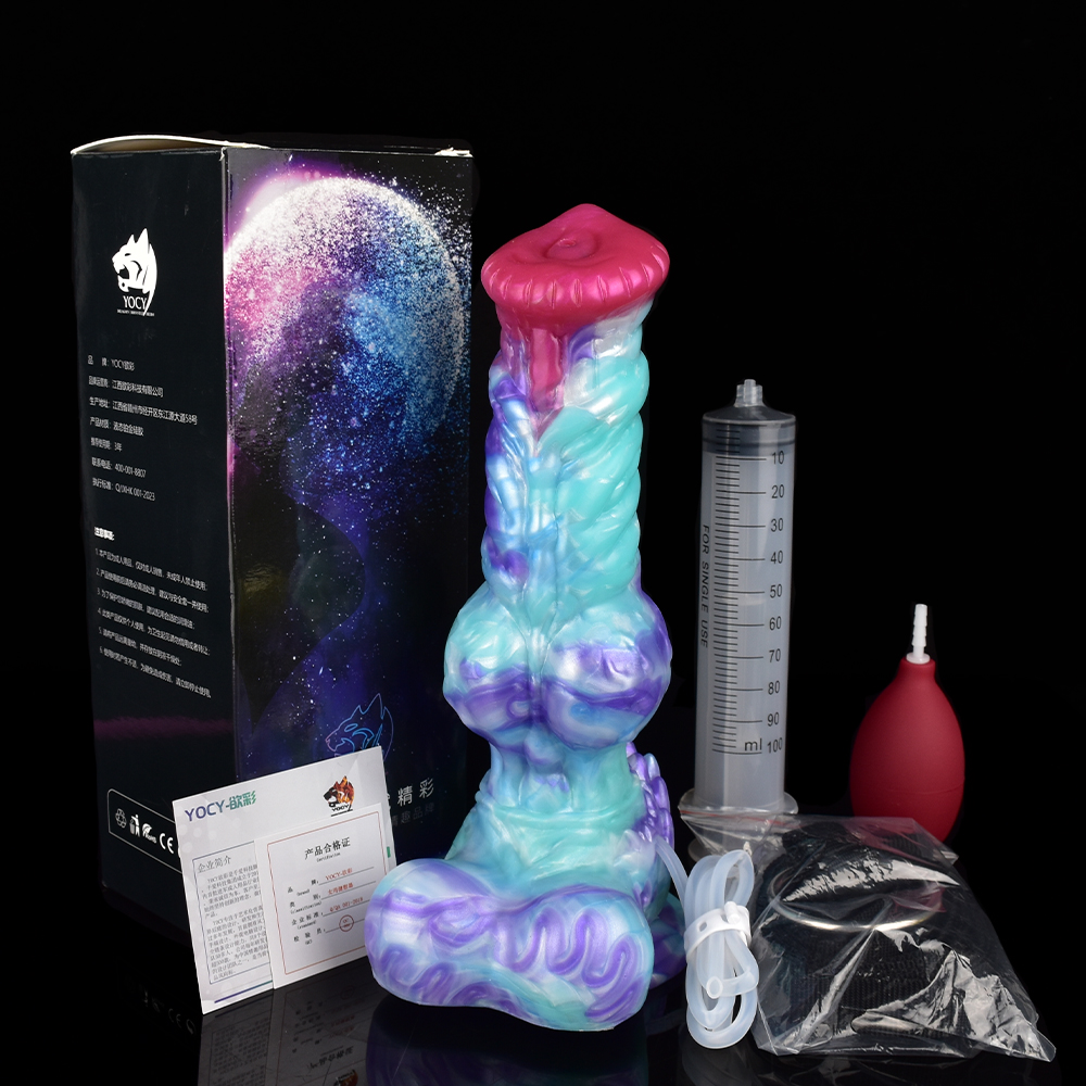 (image for) Ice Dragon Wolf King Squirting Realistic Cock