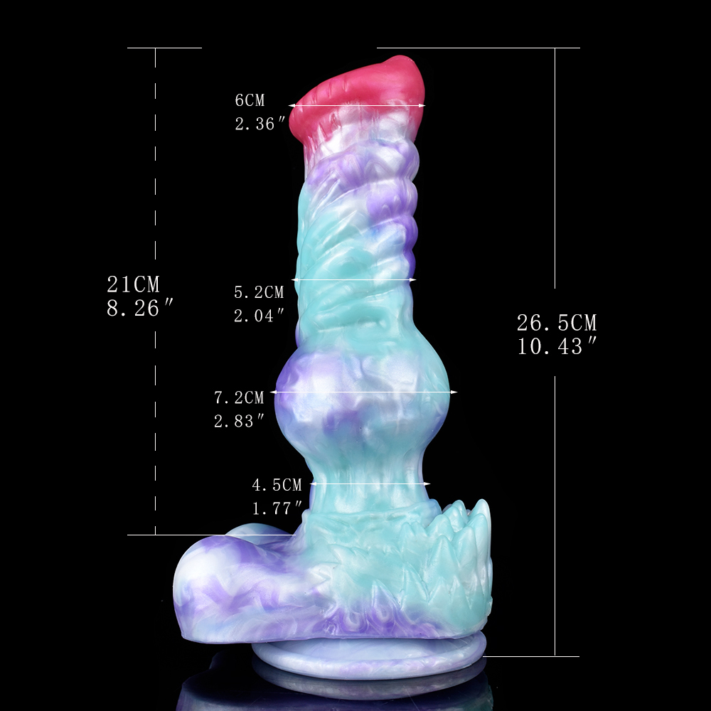 (image for) Ice Dragon Wolf King Squirting Realistic Cock