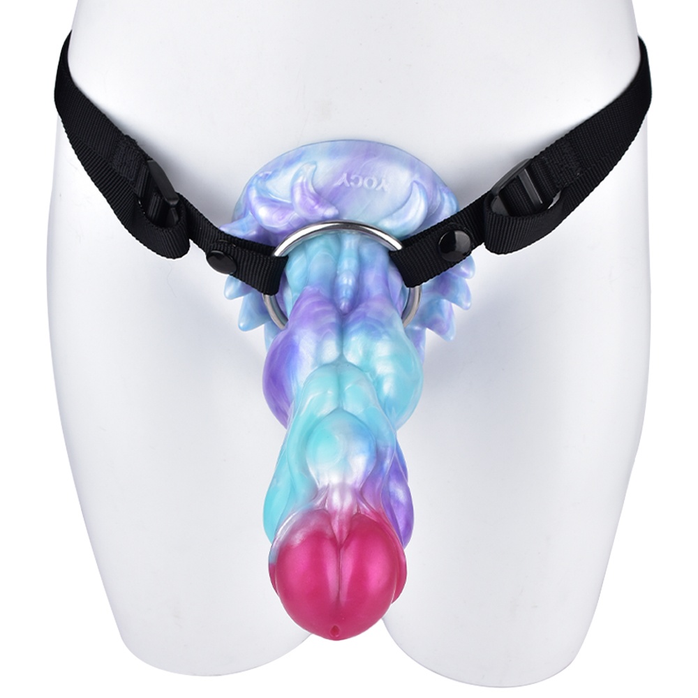 (image for) Ice Drago Wolf Cock Nailed Dildo