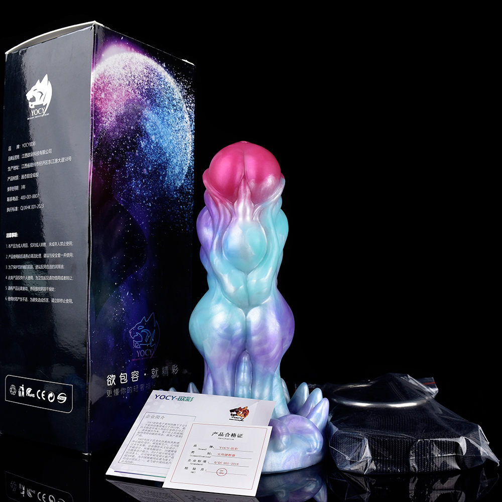 (image for) Ice Drago Wolf Cock Nailed Dildo