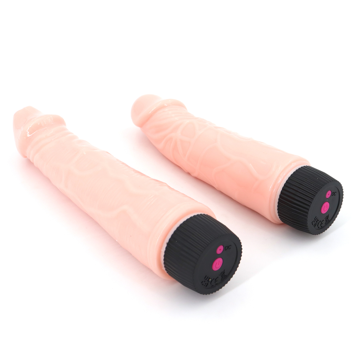 (image for) King Cock Vibrating Realistic Dildo