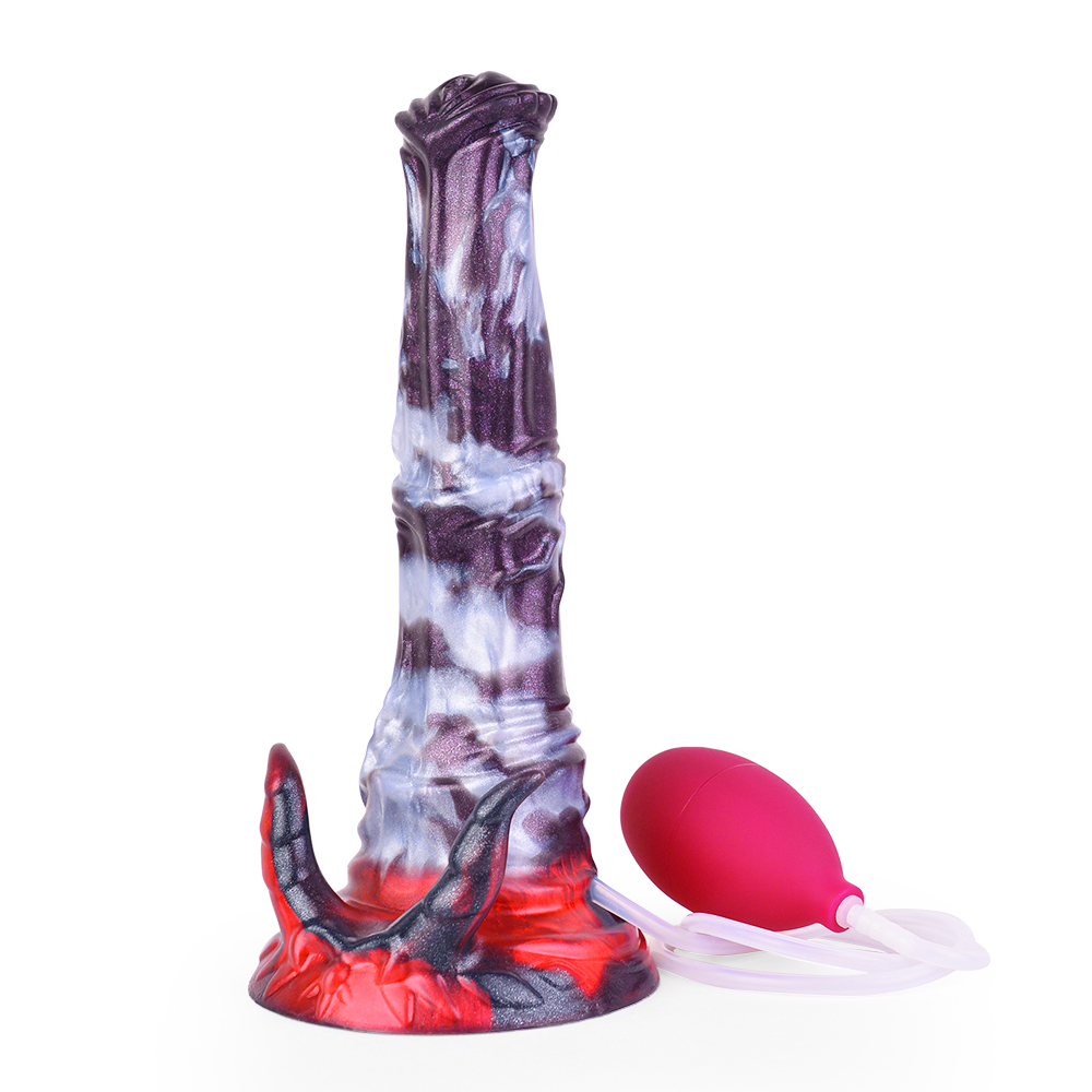 (image for) Squirting Alien Beast Night Elf 9.3" Dildo - A