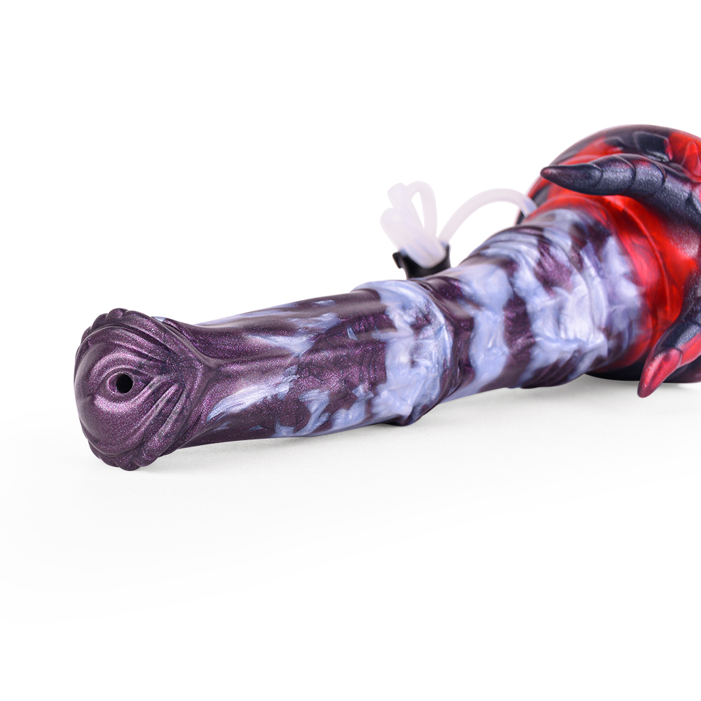 (image for) Squirting Alien Beast Night Elf 9.3" Dildo - A