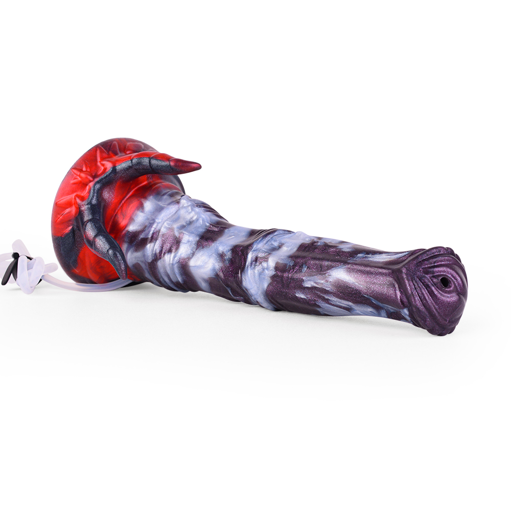 (image for) Squirting Alien Beast Night Elf 9.3" Dildo - A