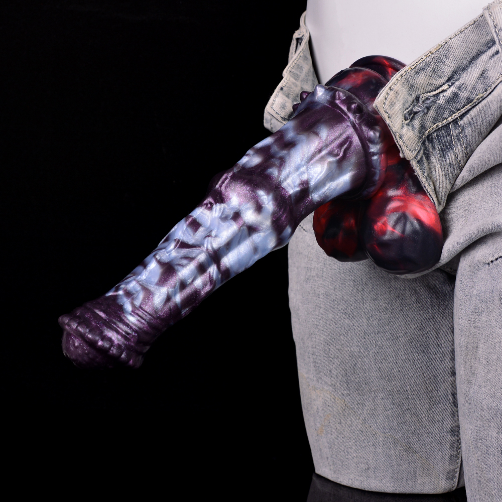 (image for) Alien Beast Night Elf 9.3" Dildo - B