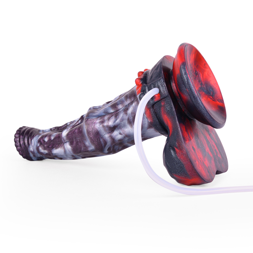 (image for) Squirting Alien Beast Night Elf 9.3" Dildo - B